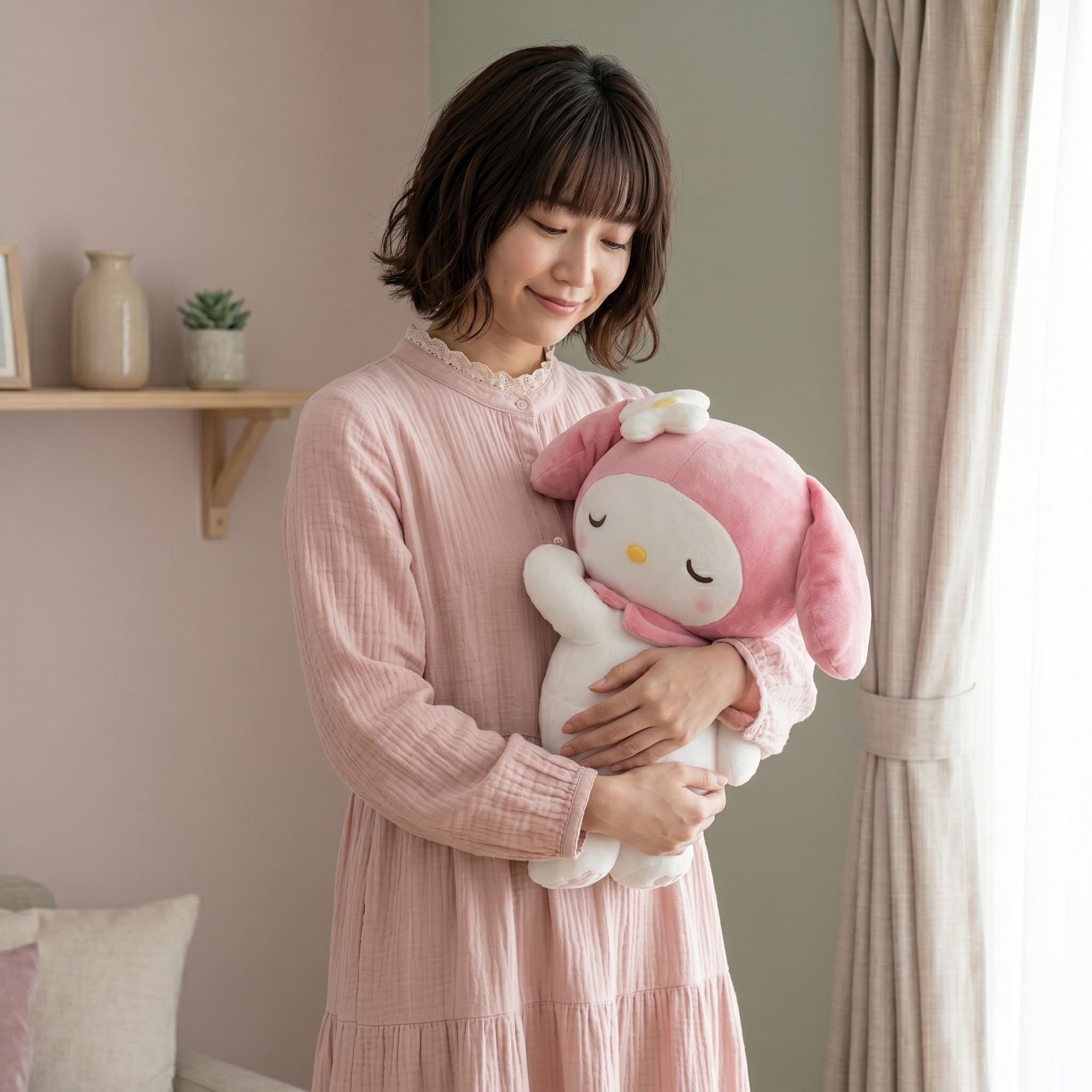クリーニング済み　マイメロディ 抱き枕 110センチ Amazon.co.jp: MORIPiLO 抱き枕 サンリオ マイメロディ 【 滑らかな